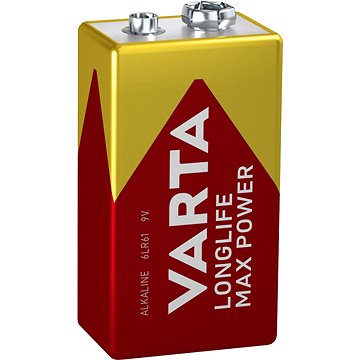 E-shop VARTA Alkaline Batterie Longlife Max Power 9V 1 Stück