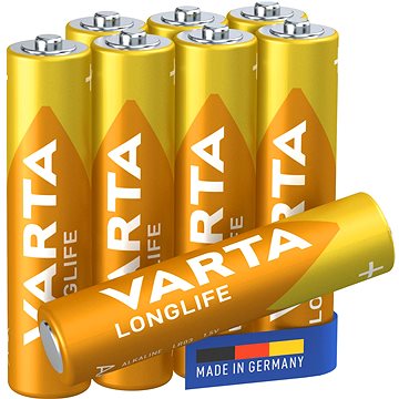 E-shop VARTA Alkaline-Batterien Longlife AAA 8 Stück