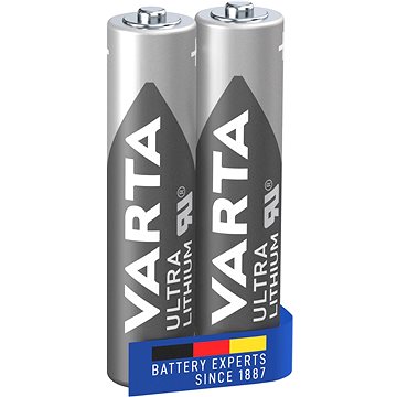 VARTA lithiová baterie Ultra Lithium AAA 2 ks