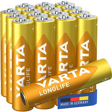 VARTA alkalická baterie Longlife AAA 16 ks
