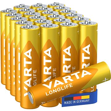 VARTA alkalická baterie Longlife AAA 24 ks