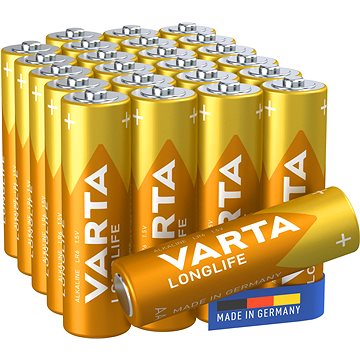 E-shop VARTA Longlife AA Alkalibatterien 24 Stück