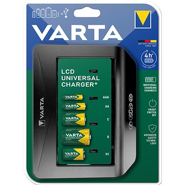 E-shop VARTA Ladegerät LCD Universal Charger+ empty
