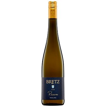 Bretz Riesling Réserve, pozdní sběr bílé suché 2021 0,75 l 12,5 %