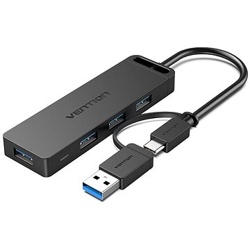 E-shop Vention 2in1 USB-C / USB-A HUB