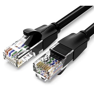 E-shop Vention Cat.6 UTP Patch Cable 1m schwarz