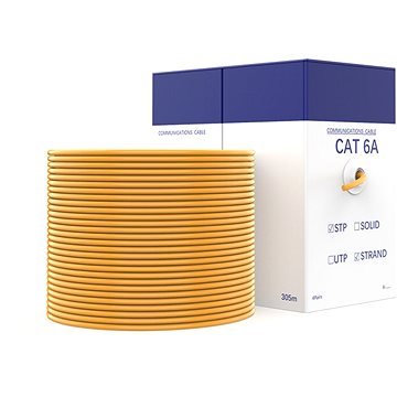 Vention CAT6a SSTP Network Cable 305m Orange