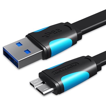 E-shop Vention USB 3.0 (M) to Micro USB-B (M) 1m Black