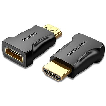 E-shop Vention HDMI Male to Female Adapter Black