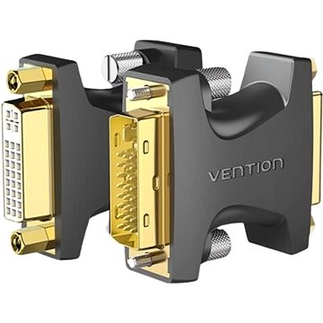 E-shop Vention DVI Male to Female Adapter Black