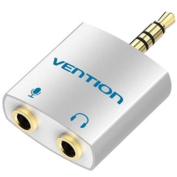 E-shop Vention 3.5mm Jack Male to 2x 3.5mm Female Audio Splitter with Separated Audio and Vention Microphon