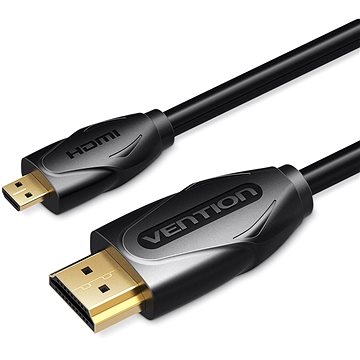 E-shop Vention Micro HDMI to HDMI Cable 1M Black