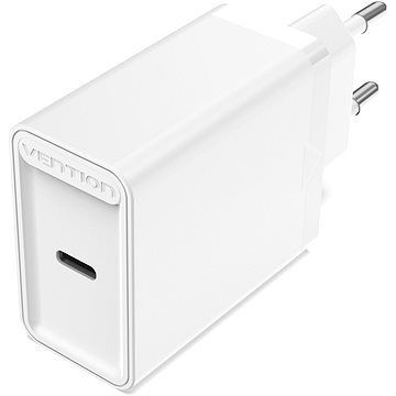 E-shop Vention 1-port USB-C Wall Charger (20W) White