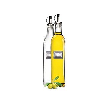 E-shop BANQUET 2 Glasflaschen für Öl und Essig CULINARIA 500ml A00959