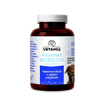 Vetamix vitamíny mobilita pre malé psy 10× 100 g