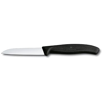 Victorinox nůž na zeleninu se zaoblenou špičkou 8 cm černý