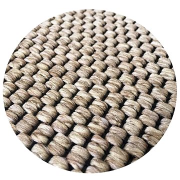 Kusový koberec Nature béžová kruh