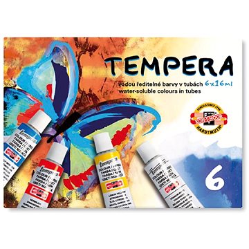 Temperové barvy KOH 6 × 16ml - 162547