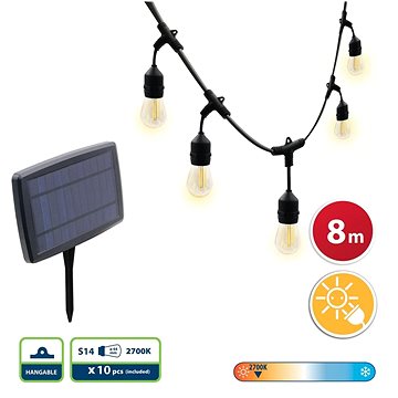 E-shop VELAMP LED Solar-Lichterkette PS070S