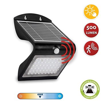 E-shop VELAMP LED Solarleuchte mit Bewegungssensor SL237