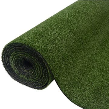 VidaXL Umělá tráva, 7/9 mm, 1 × 15 m, zelená