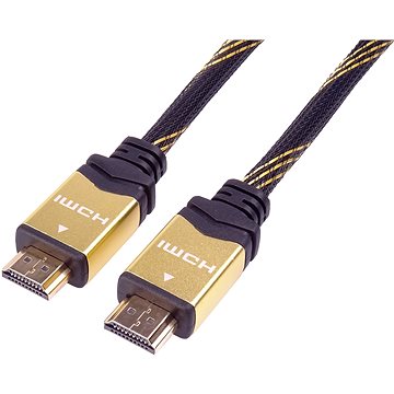 E-shop PremiumCord GOLD HDMI High Speed Anschlusskabel 2m