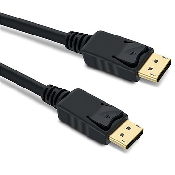 E-shop PremiumCord DisplayPort 1.4 M / M Verbindungskabel, vergoldete Stecker, 0,5 m