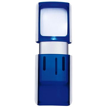 Lupa WEDO s LED světlem modrá