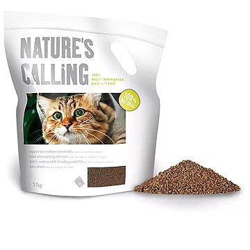 Nature's Calling podstielka pre mačky 2,7 kg