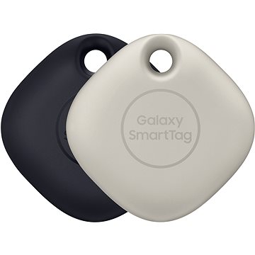 Samsung Chytrý přívěsek Galaxy SmartTag (balení 2 ks) černá & oatmeal