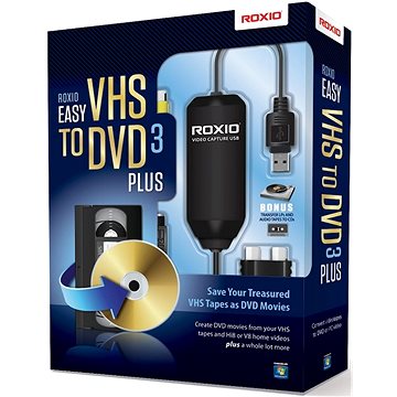 E-shop Easy VHS to DVD 3 Plus EN/FR/DE/ES/IT/NL (BOX)