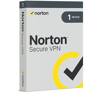 Norton Secure VPN, 1 uživatel, 1 zařízení, 12 měsíců (elektronická licence)
