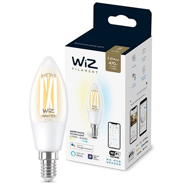 E-shop WiZ Tunable White 40 W E14 C35 Filament