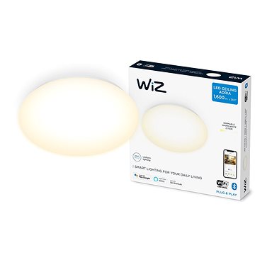 E-shop WiZ Dimmbare Deckenleuchte Adria 17 Watt - warmweiß