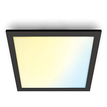 E-shop WiZ Panel Tunable White 12 Watt quadratisch schwarz