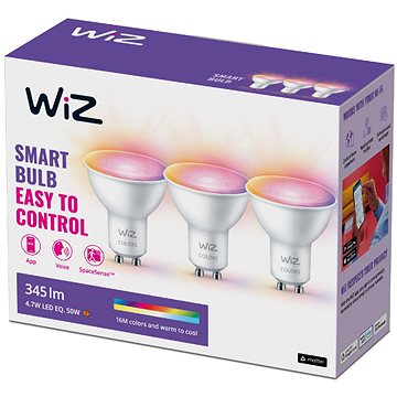 E-shop WiZ Wi-Fi BLE 50W GU10 922-65 RGB 3CT/6