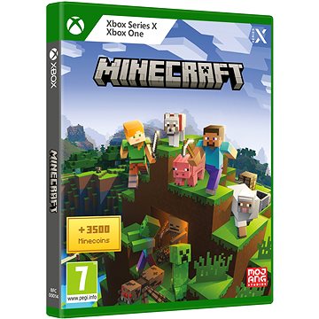 E-shop Minecraft + 3500 Minecoins - Xbox
