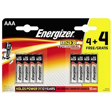 Energizer Max Mikrotužka AAA 4+4