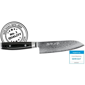 YAXELL RAN Plus 69 Santoku nůž 165mm