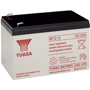 E-shop YUASA 12V 12Ah wartungsfreie Bleibatterie NP12-12