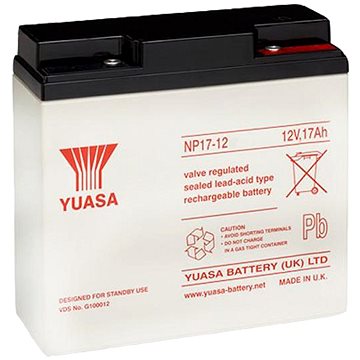 E-shop YUASA 12V 17Ah wartungsfreie Bleibatterie NP17-12