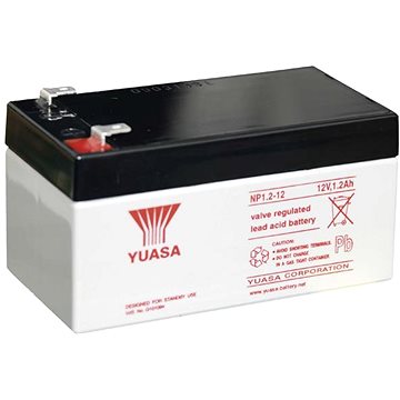 E-shop YUASA 12 Volt 1,2 Ah Wartungsfreier Bleiakku NP1.2-12 für USV