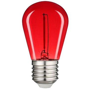 AVIDE Retro barevná LED žárovka E27 1 W 50 lm červená, filament