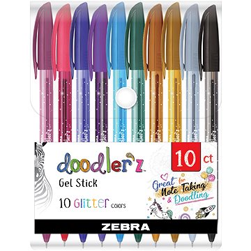 E-shop ZEBRA Doodler'z mit Glitzer Stift - 10er-Set