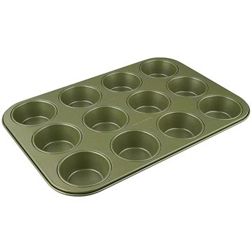E-shop Zenker Green Vision - Backform für 12 Muffins - 38,5 cm x 26,5 cm x 3 cm
