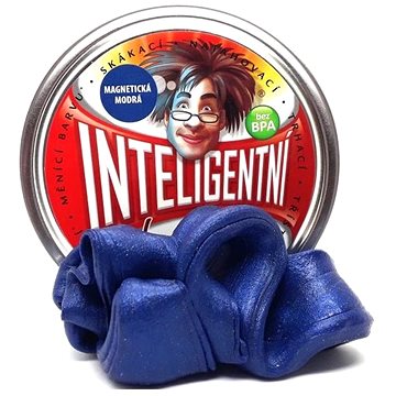 Inteligentní plastelína - Modrá (magnetická)