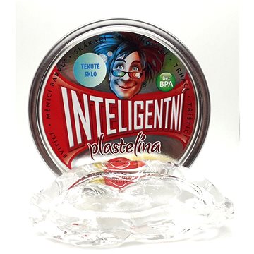 Inteligentní plastelína - Tekuté sklo (křišťálová)
