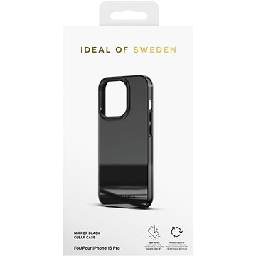 E-shop iDeal of Sweden Schutzhülle Clear Case für iPhone 15 Pro Mirror Black