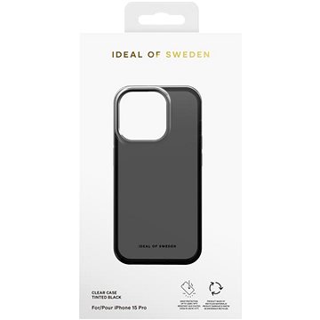 E-shop iDeal of Sweden Schutzhülle Clear case für iPhone 15 Pro Tinted Black