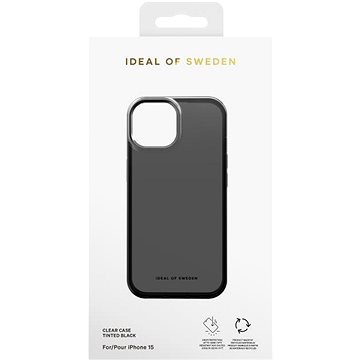 E-shop iDeal of Sweden Schutzhülle Clear Case für iPhone 15 Tinted Black